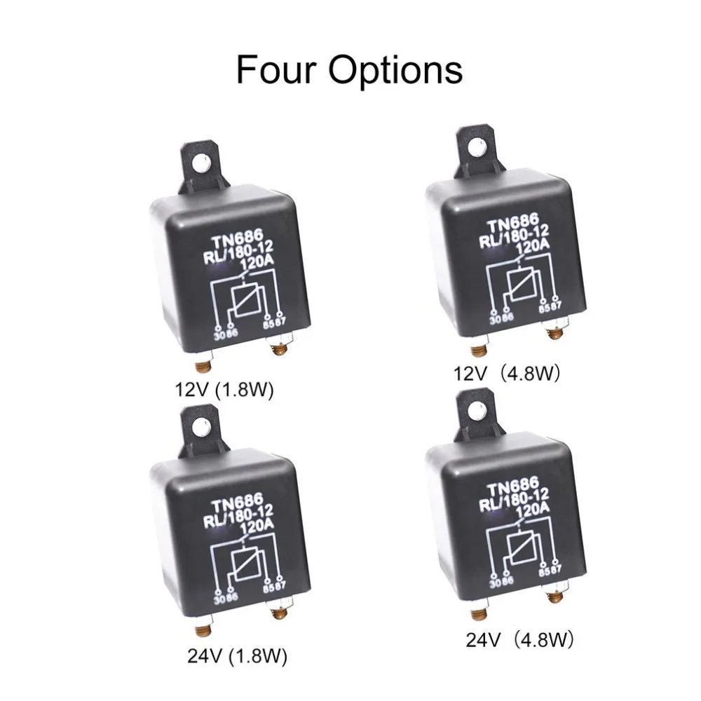 12 V/24 V аккумулятор для заводки автомобиля на включения/выключения Мощность переключатель двойной Батарея изолятор реле стартера двойной Батарея изоляции реле