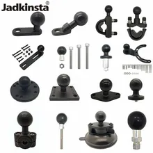 Jadkinsta 1 Inch Ballhead Adapter Holder Motorcycle Handlebar Brake Clutch Control Base