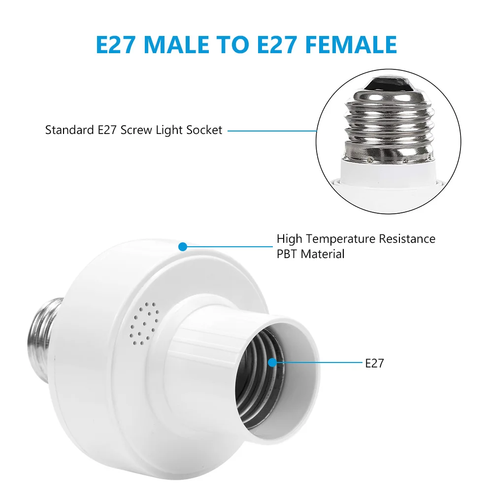 LED Concepts Remote Control Wireless Light Bulb Socket Cap Switch for Lamps  Bulbs and Fixtures (Set of 3 Sockets) — LED Concepts