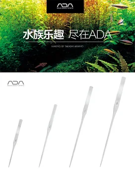 

Japan ADA stainless steel 316 tweezer Pinsettes maintenance tool water plant fish tank aquatic landscape