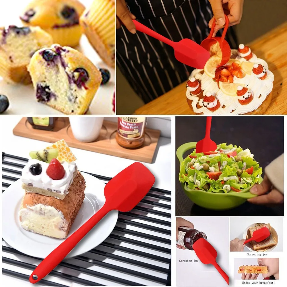 1 piece Silicone Scraper Silicone Spatula, Silicone Baking