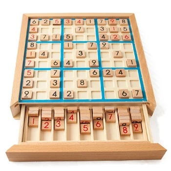 

Sudoku Chess Digits 1 To 9 Can Only Put Once In Any Row Line And Check Intelligent Fancy Educational Wood Toys Happy Games Gifts