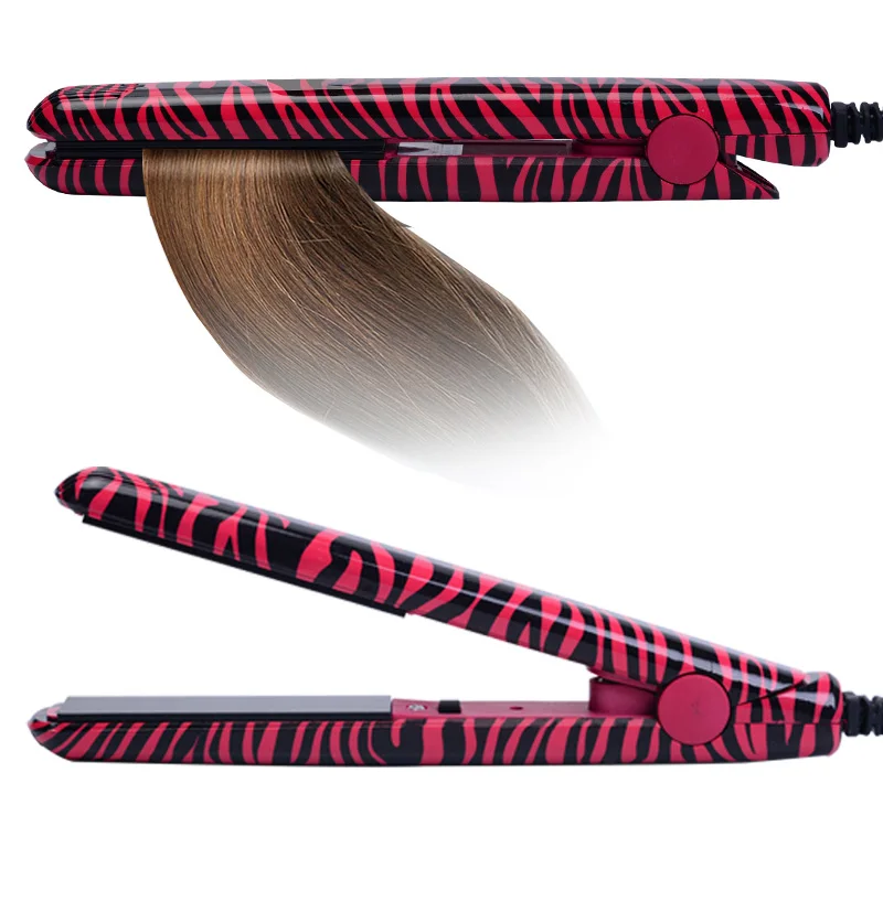 Description Picture 5 of itemHair Mini Straightening Irons Hairs Flat Iron Curling With EU Plug Adapter Salon Styling Tools Straightener