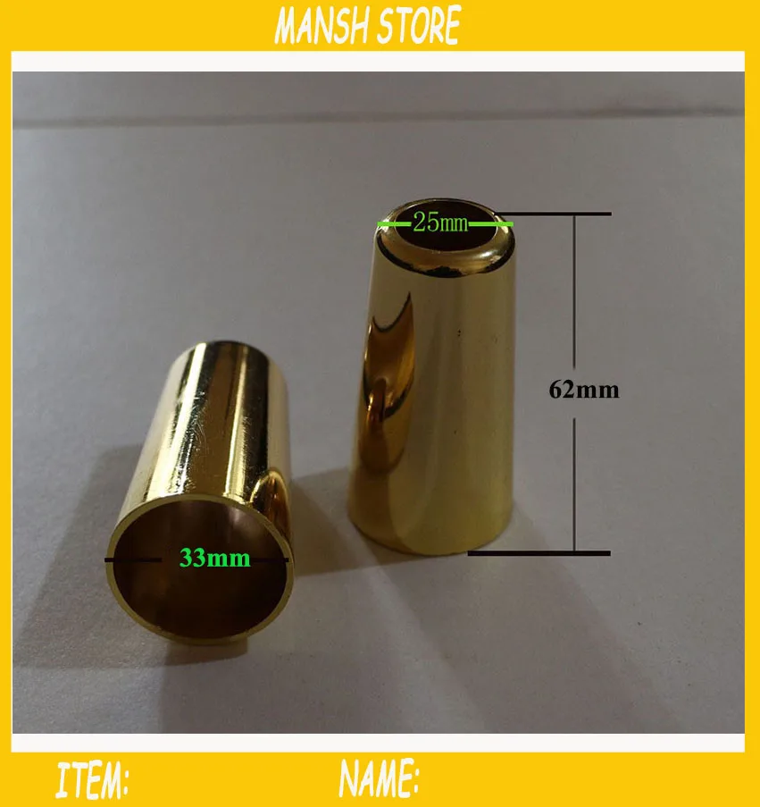 Description Picture 2 of item4pcs/lot Gold Leg Covers Zinc-alloy Tube for Table Chair Furniture Protector Furniture Cups Free Shipping