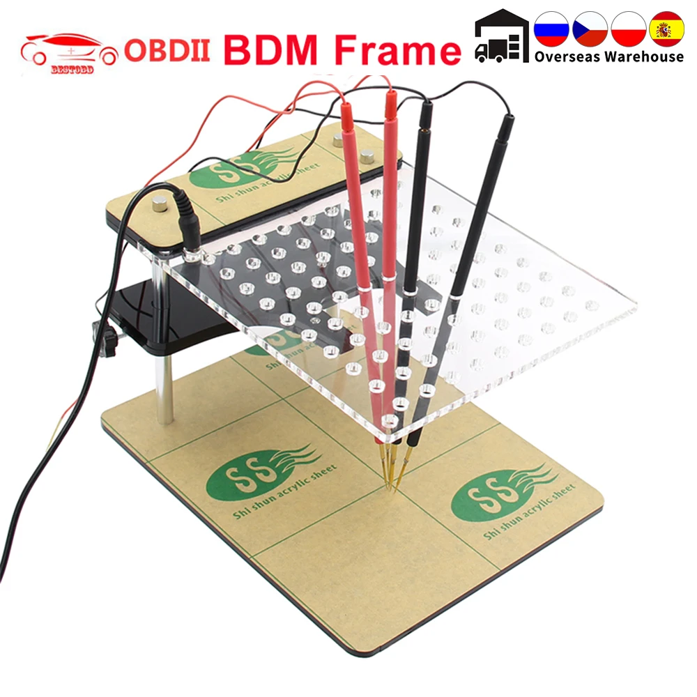 Рамка BDM инструмент для диагностики чипа ECU адаптеры зонда рампа FGTECH BDM100 CMD рамка