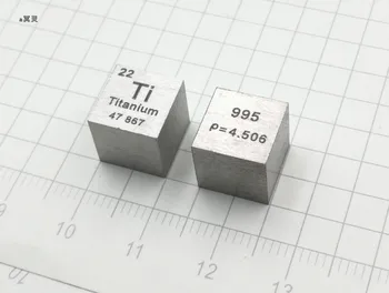

Titanium Metal Cubes 10mm Side Length 4.57g Ti 99.5 Periodic Table