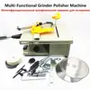 Multifunction Mini Table Saw Stone Polisher Jade Engraving Machine Grinding Polishing Machine Jade Cutting Machine 220V ► Photo 1/6