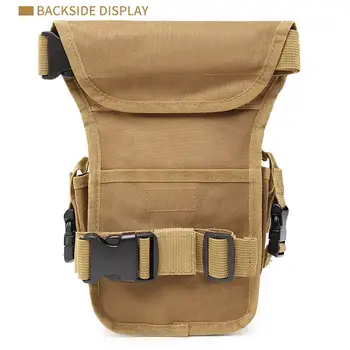 

Pocket Waist Backpack Waist Pouch Sports Bag Outdoor About 10L 900D Oxford Waterproof Cloth Military Diagonal Package Leg Bag
