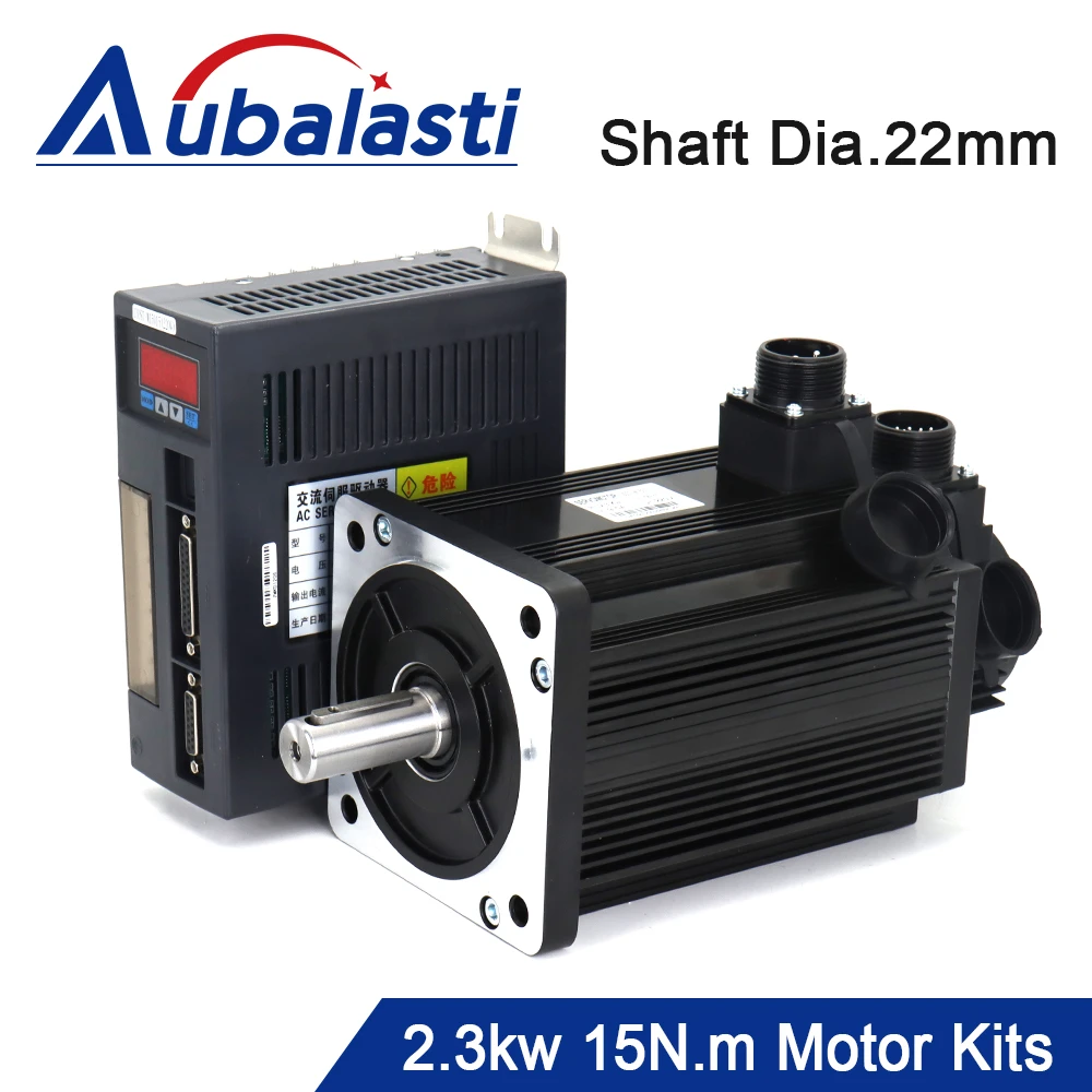Aubalasti Ac Servo Motor Kits 130stm15015 220v 2.3kw 1500rpm 15n.m
