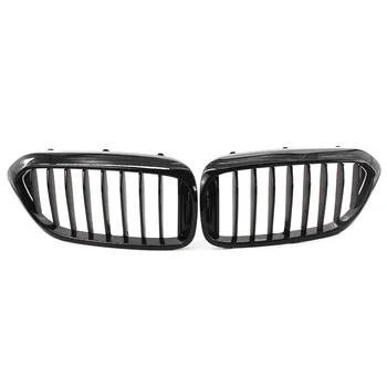 

1 Pair Front Bumper Kidney Twin Fins Sport Grill Grille Car Racing Grille Ram Front Grill Cover Front Right And Left