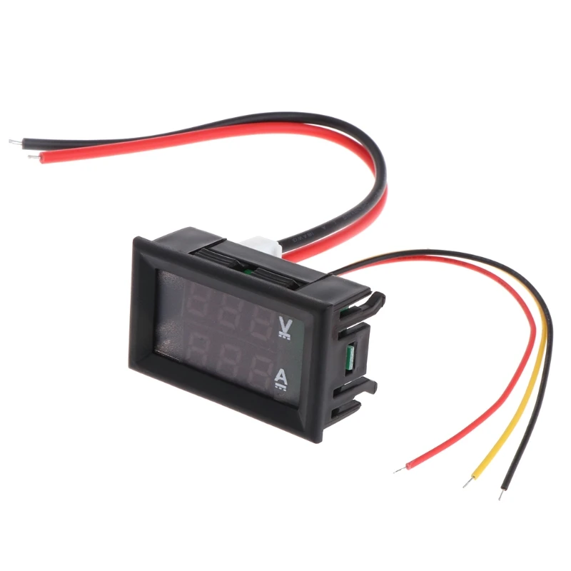 

DC 0-100V 10A Dual LED Digital Voltmeter Ammeter Voltage AMP Power Car Monitor