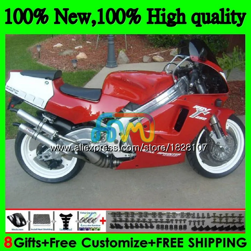 Корпус для SUZUKI RGVT250 SAPC RGV-250 VJ23 95 96 97 98 67BS. 50 RGV 250 VJ22 фабрики "Красный VJ 23 RGV250 1995 1996 1997 1998 обтекатель