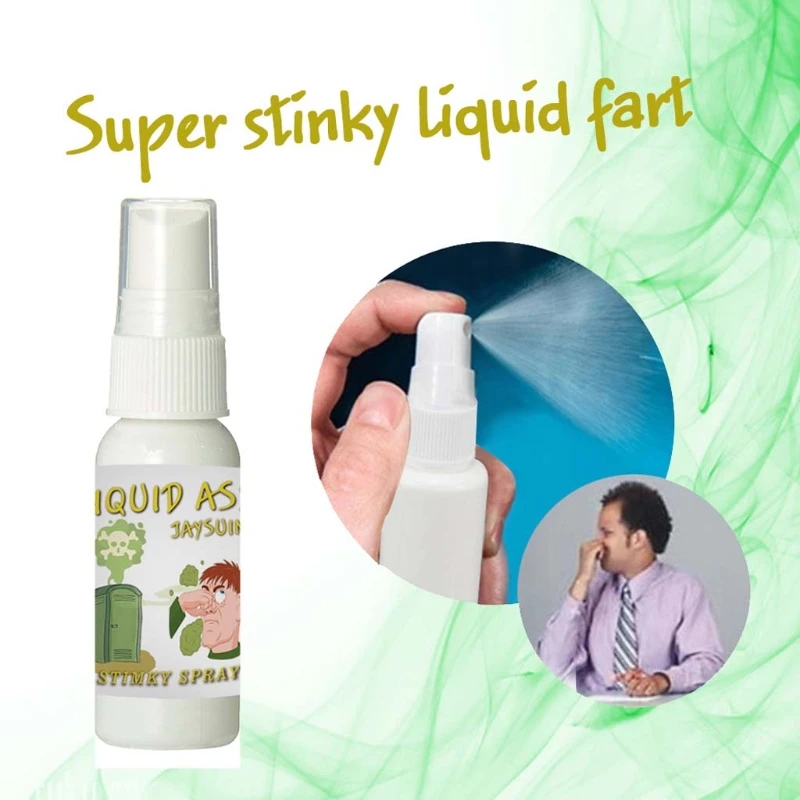 Liquid Fart Terrible Smell Spray Long Lasting Adults Children Spoof Odor Spray GXMB