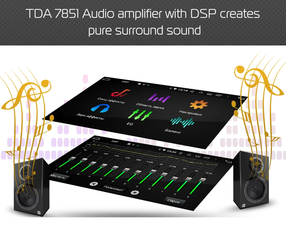Top Marubox KD9208 DSP, 64 GB Head Unit for Subaru XV 2015, Car Multimedia Player, Android 9.0, 9" IPS Screen 3