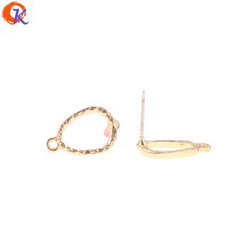 

Cordial Design 100Pcs 11*17MM Jewelry Making/Earring Stud/Drop Ring Shape/DIY Earring Accessories/Hand Made/Earring Findings