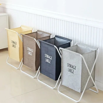 

Multifunction Detachable Iron Clothes Basket Bathroom Storage Rack Toy Waterproof Storage Basket