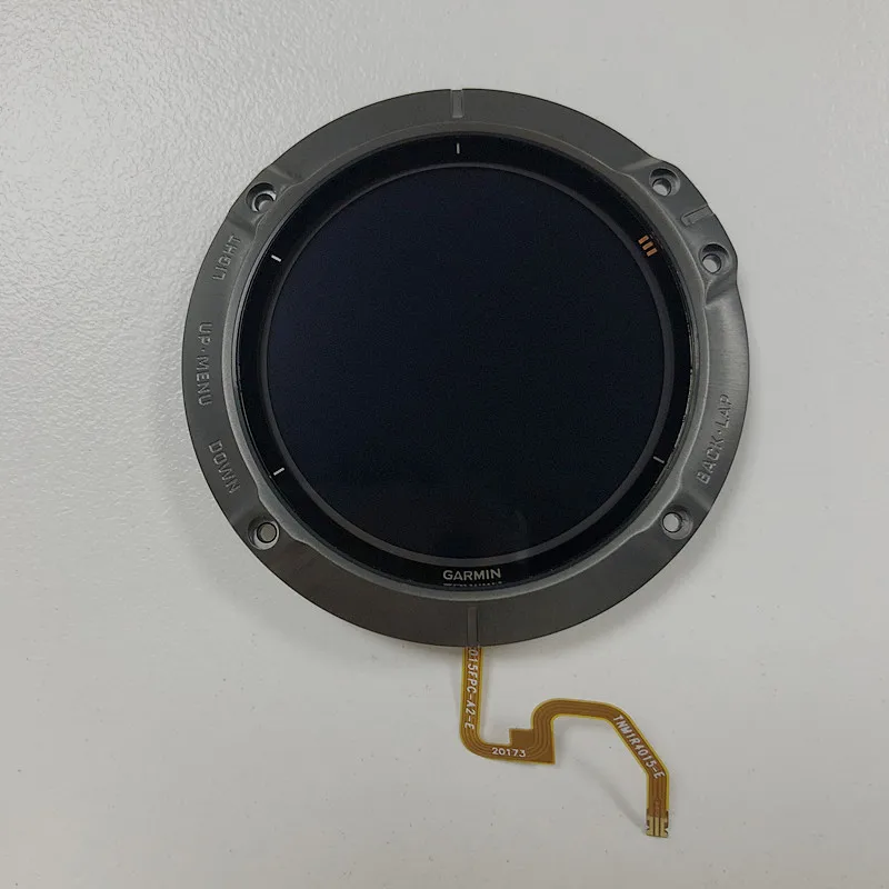 Schermo Lcd Per Garmin Fenix 6X Pro Solar Smart Assembly Con Parti Di Riparazione Di Ricambio Del Telaio