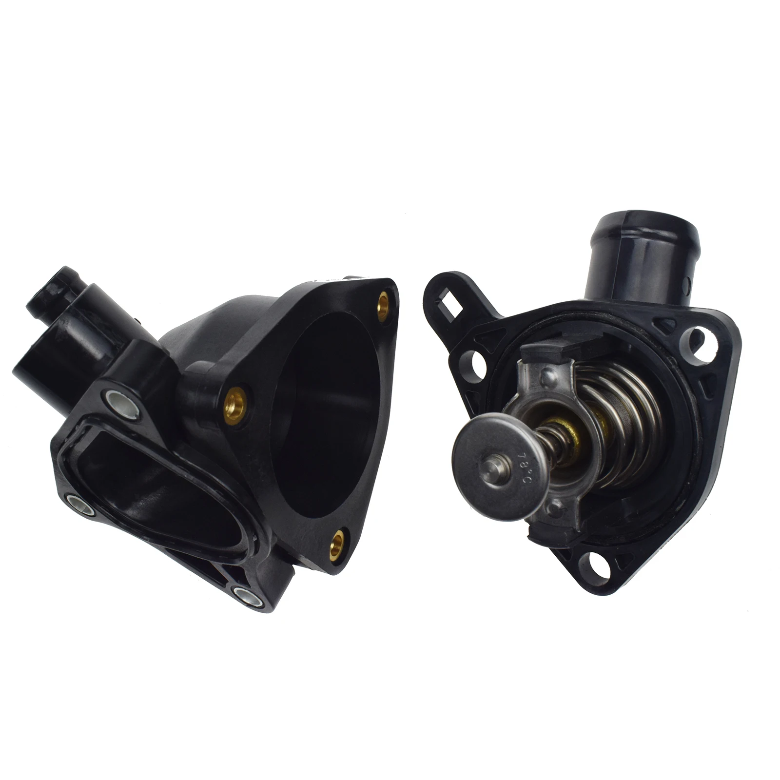 Engine Coolant Thermostat Thermostat Housing Cover 19320 PNA 003 Car Thermostat Housing Case Cover & Thermostat 19320-PNA-003 For 2002-2006 Honda CR-V Civic Acura RSX 19320PNA003
