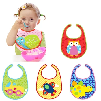 

Multifunctional Baby Bib Practical Cartoon Animal Cute Bib Baby Waterproof High Quality Bib Baby Accessories