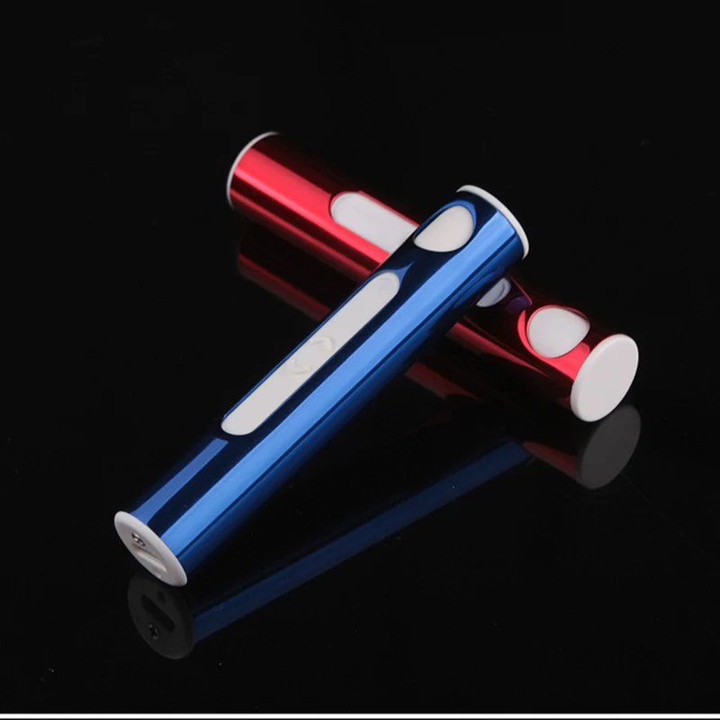 Ветрозащитные мини электрические импульсные зажигалки с usb-разъемом, беспламенный Зажигалка наружная портативная зажигалка для мужчин и женщин Подарки принадлежности для курения