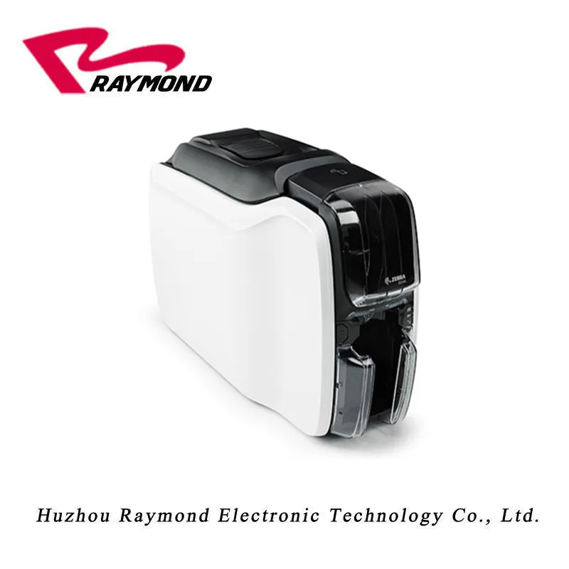 

Zebra ZC100 Single-sided Plastic PVC ID Card Printer,with one 800300-250CN YMCKO color ribbon