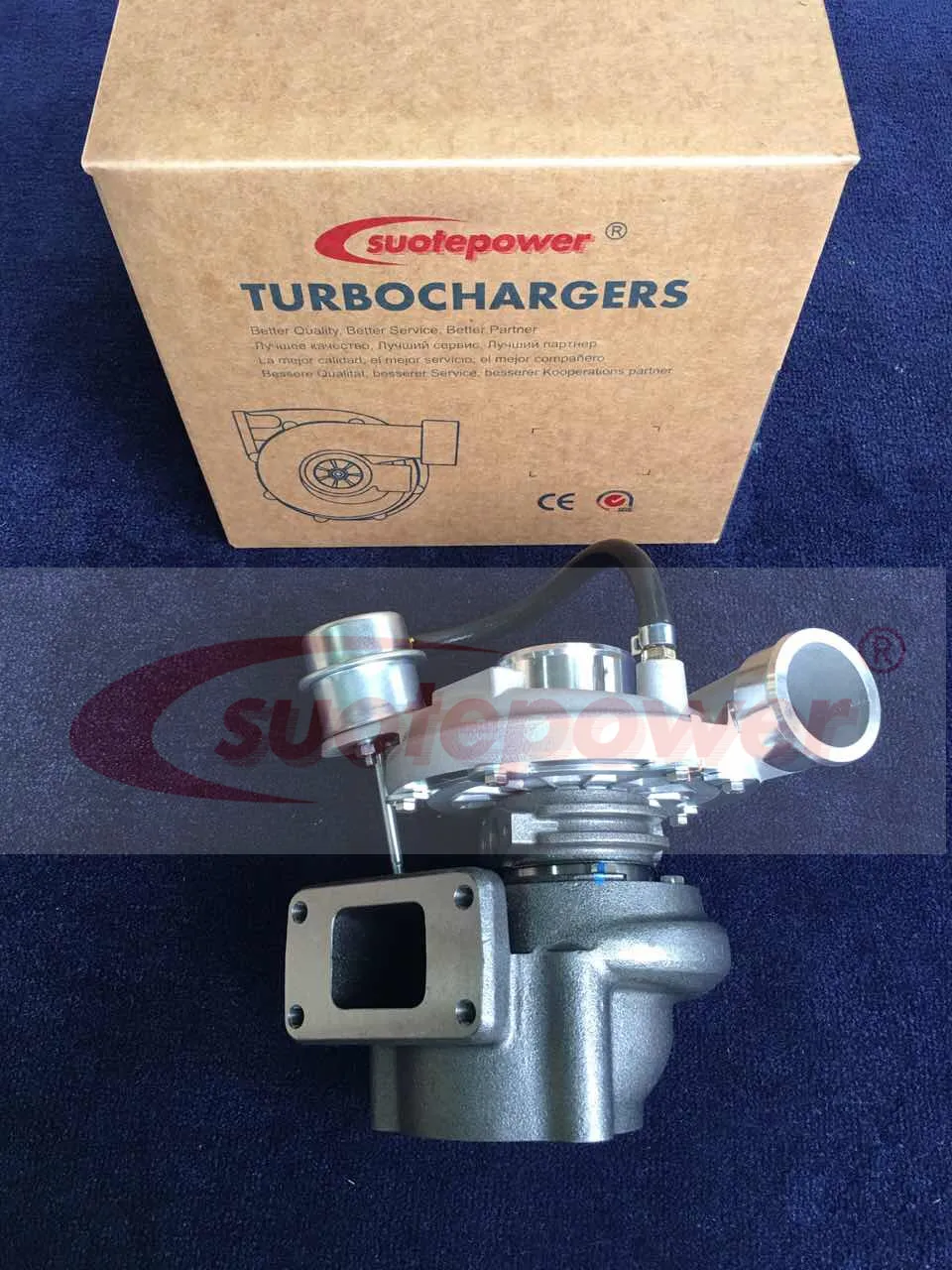 Suotepower Турбокомпрессор GT2256S 762931-1 320/06079 320/06047 32006081 32006082 для Perkins/JCB Экскаватор-погрузчик Скаут