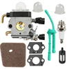 1 Set of Carburetor Kit replacement accessory part suitable For STIHL FS38 FS45 FS46 FS55 KM55 FS85 Air Fuel Filter Gasket Carb ► Photo 2/6
