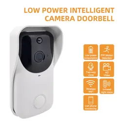 D520 hd 1080p wi fi inteligente câmera de vídeo campainha intercom visual visão noturna campainha da porta câmera segurança sem fio