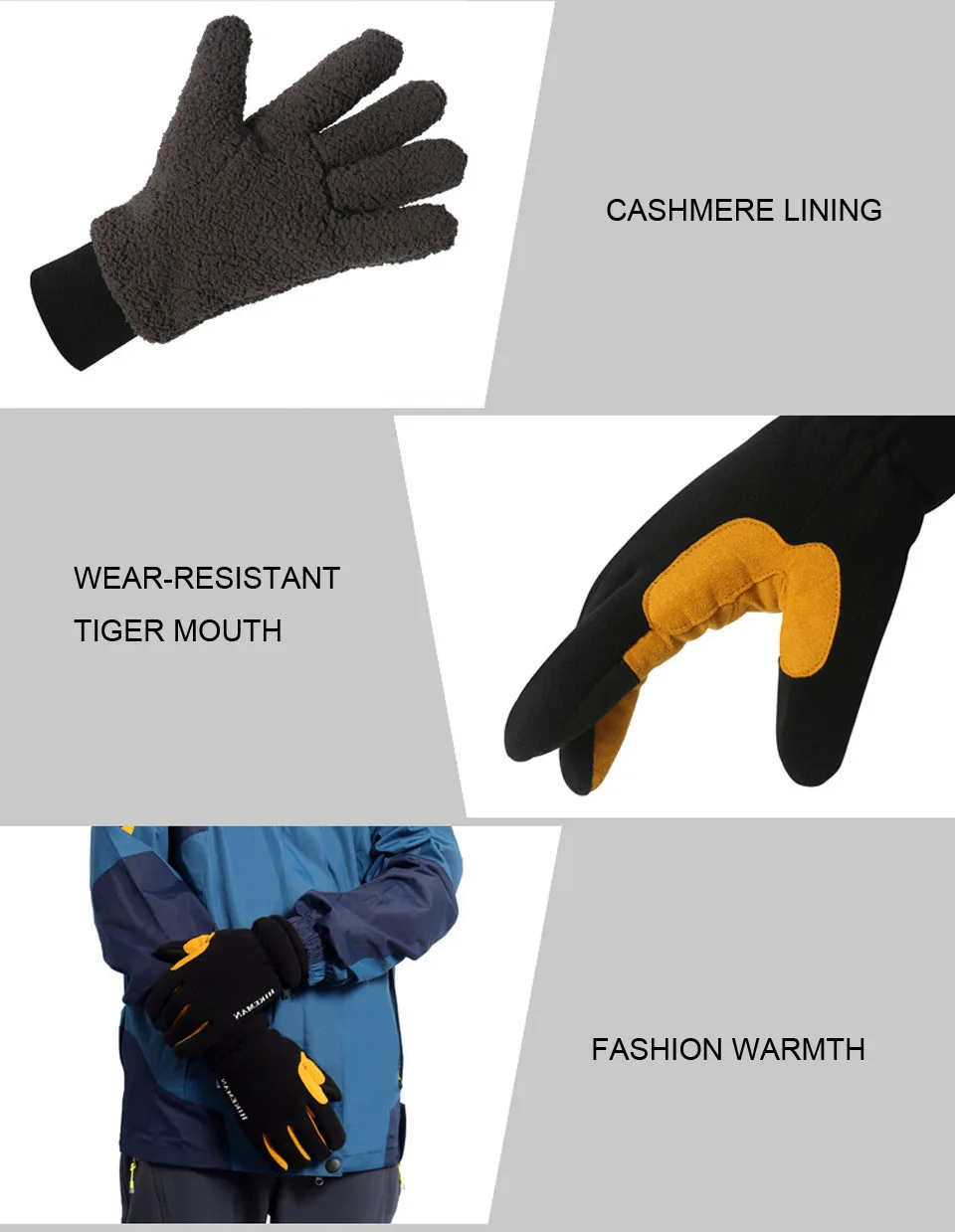 CoolFit мужские зимние лыжные перчатки женские супер теплые с сенсорным экраном ветрозащитные уличные спортивные Thinsulate модные Утепленные перчатки из овечьей шерсти