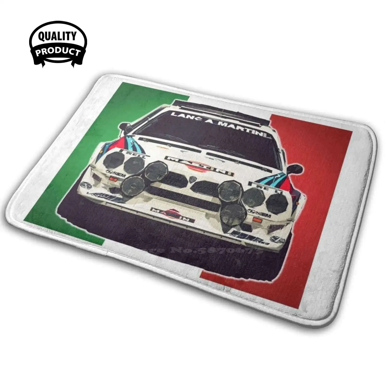 Rally 037 3D Morbido Tappetino Antiscivolo Tappeto Cuscino Rally Car Cars Wrc Rally Race Race Driving Driver Sport Competizione Dirt