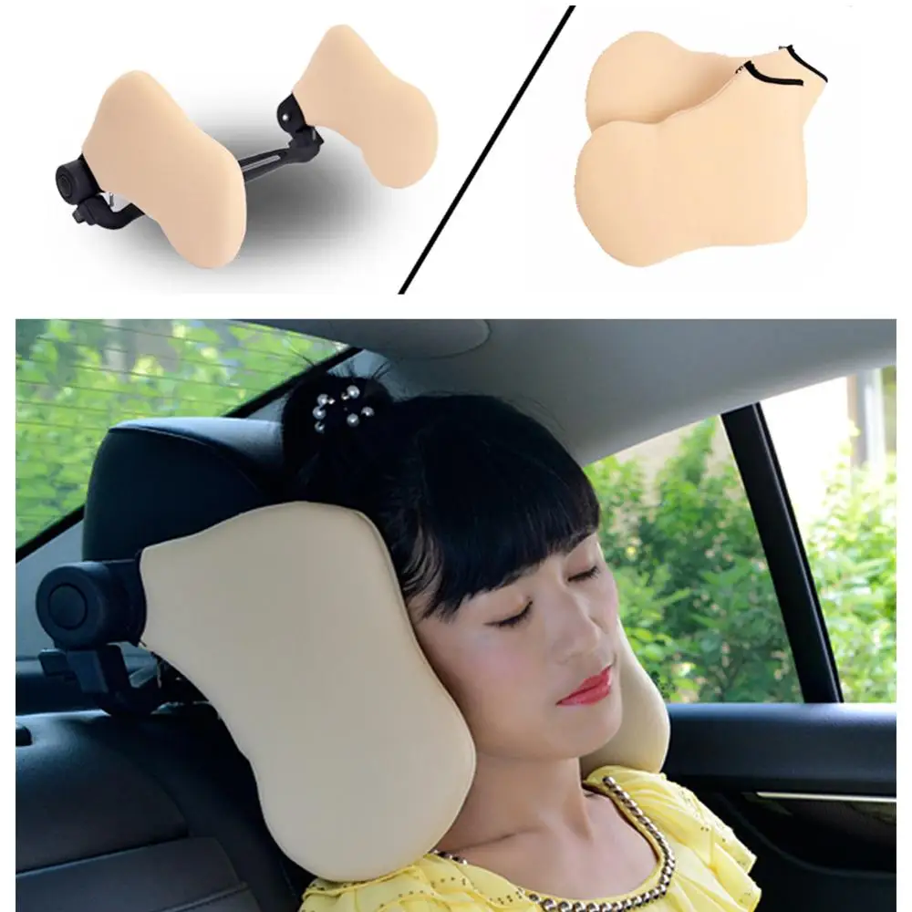 

Car Seat Headrest Car Pillow Rest Neck Pillow Support Solution For Kids And Adults Children Auto Seat Head Cushion