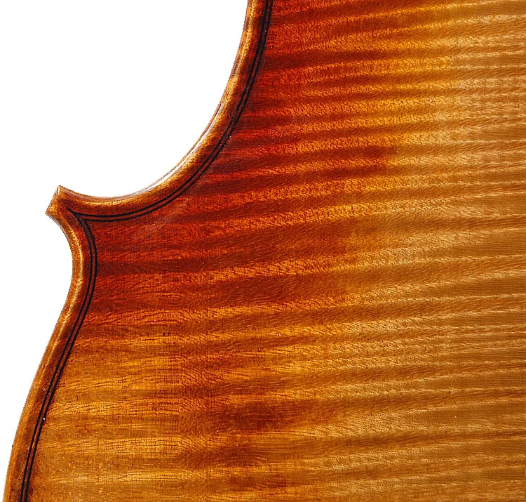 Strong tone！ Italian retro Oil Varnish Handmade Violin 4/4 Stradivarius Professional playing solo violin With case