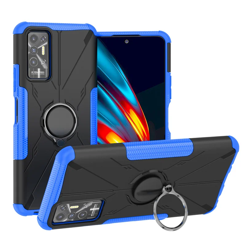 Для Tecno POVA 2 чехол для Capas противоударный защитный телефона Магнитный держатель