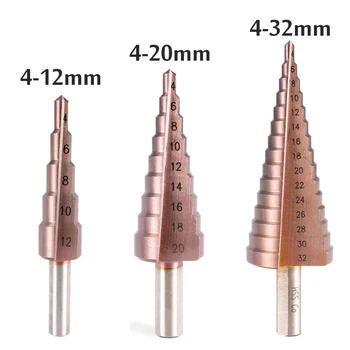 

High Speed Steel Step drills Cone Cobalt Copper Assembly Equipment Repair