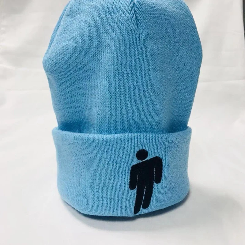 NXYY Billie Eilish Beanie, 4 цвета, женская зимняя шапка на каждый день, простая вязанная шапка в стиле хип-хоп, теплые шапки для девочек, Homme Gorras Mujer