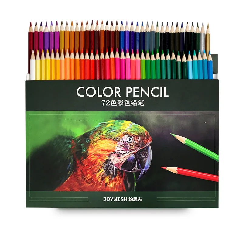 1 Conjunto Chumbo De 72 Cores Lápis De Cor Lápis De Desenho Arte De Lápis  Aquarela Jogos De Colorir Tinta Colorida Lápis 2 Lápis De Colorir Oleoso  Material De Pintura Madeira Aluna