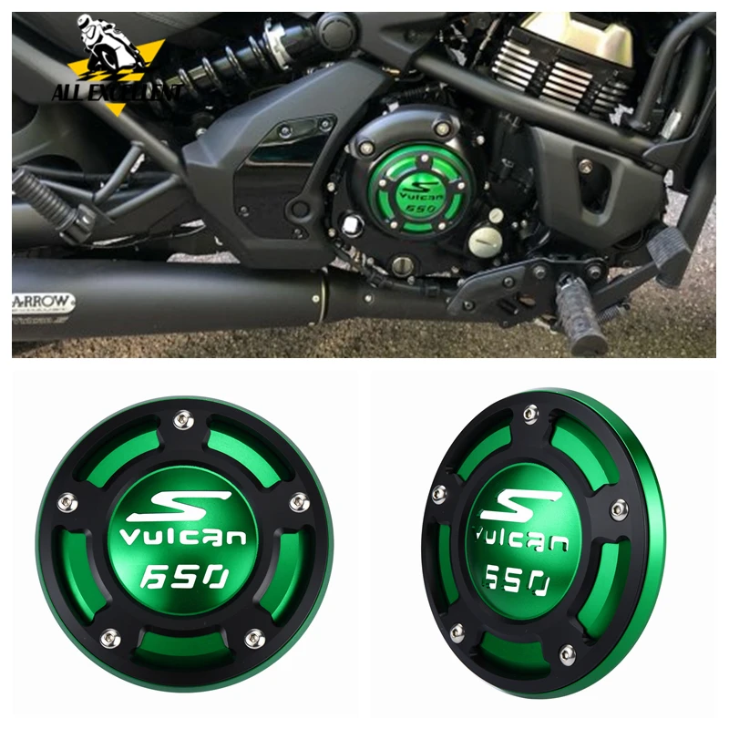 Крышка двигателя для Kawasaki Vulcan S VN650 2015 2019 CNC алюминиевая правая боковая Защитная