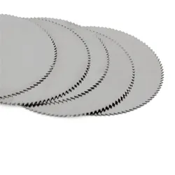 Disques de découpe de métal en acier inoxydable, 32mm, avec 1 mandrin pour outils rotatifs Dremel, 6 pièces 