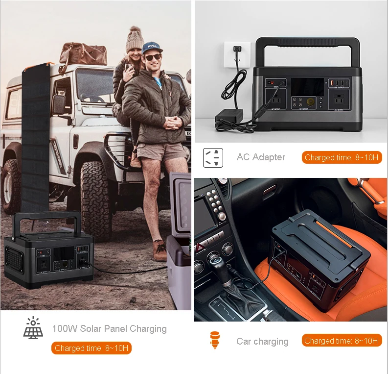 Портативная силовая станция блок питания постоянного тока 220 Вт/ч резервная