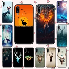 Эстетическое милый олень Лось чехол для телефона Huawei Honor 6 7 8 9 10 10i