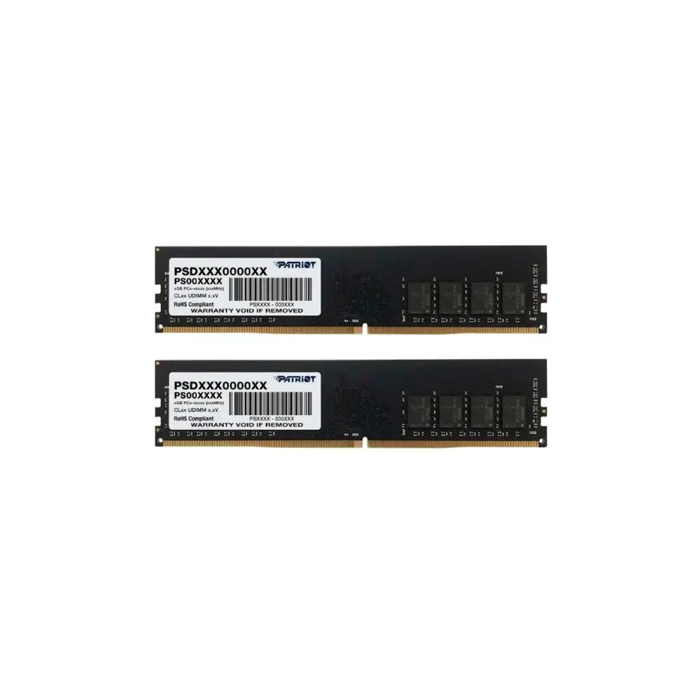 Оперативная память DDR 4 DIMM 64Gb (32Gbx2) PC25600 3200Mhz PATRIOT Signature (PSD464G3200K) (retail) | Компьютеры и