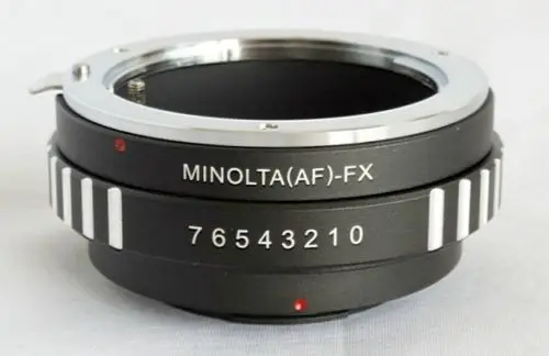 

Для Sony A, для объектива Minolta AF, для Fujifilm X-Pro1 X-E1, адаптер крепления объектива FX MA-FX