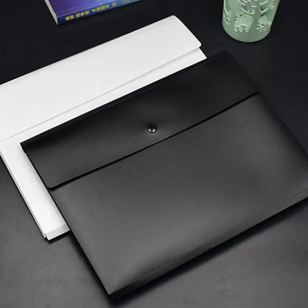 

1PC Thicken A4 File Holder Storage Bag for Student Supplies