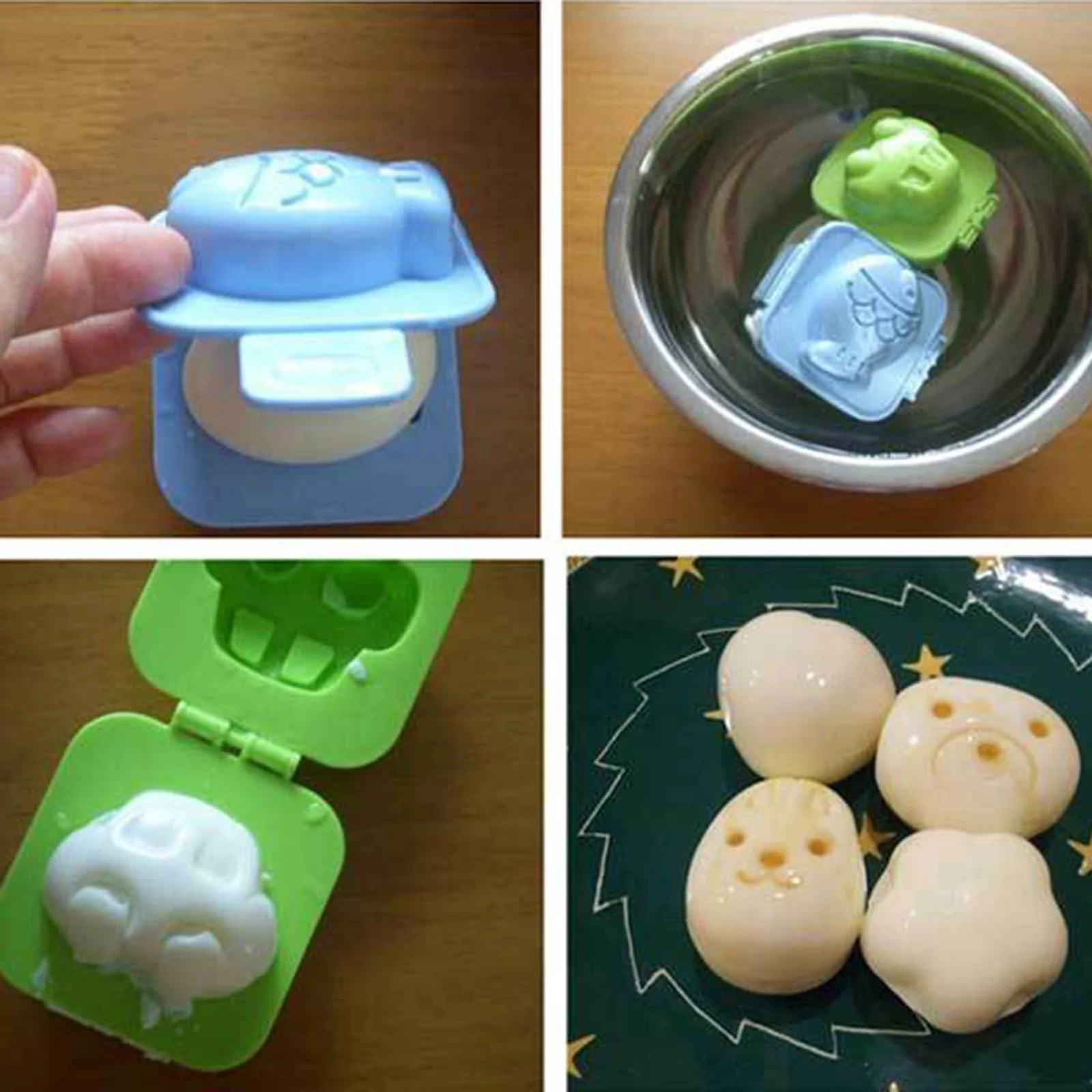 

6 Pcs / set New DIY Boiled Egg Rice Sushi Mold Cartoon Bento Maker Sandwich Cutter Rice Vegetable Roll Decorating Mould