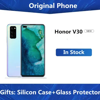 

DHL Fast Delivery Honor View 30 Honor V30 5G Cell Phone Kirin 990 Android 10.0 6.57" FHD 8GB RAM 128GB ROM 40.0MP 5 Cameras