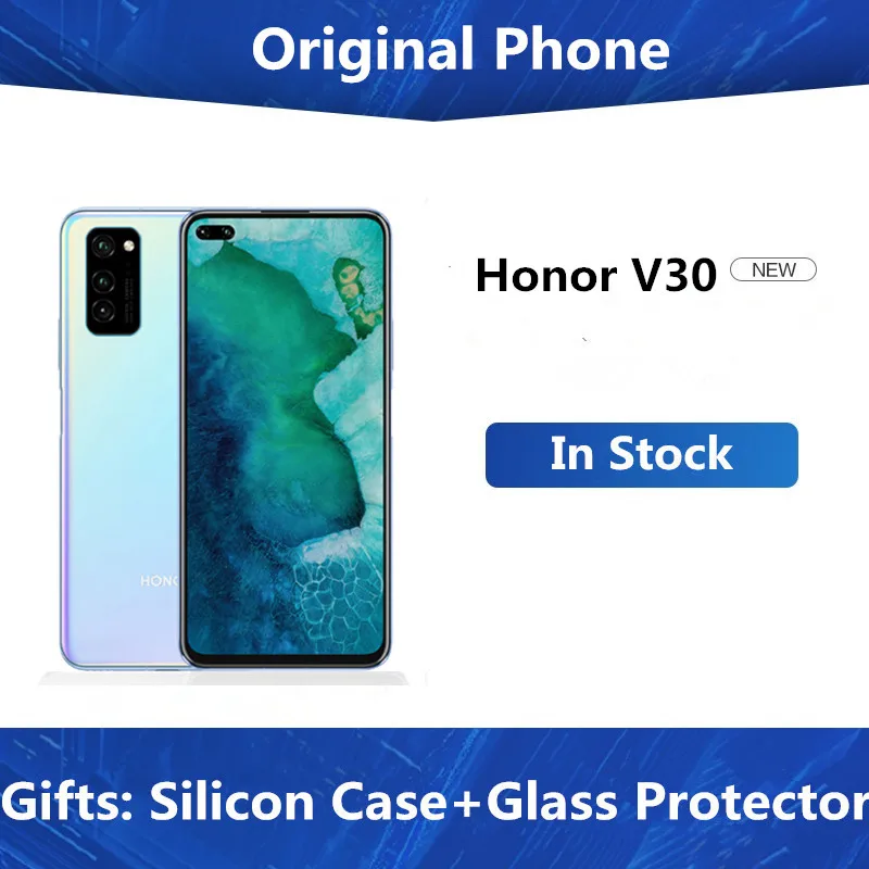 Быстрая доставка DHL Honor View 30 V30 5G мобильный телефон Kirin 990 Android 10 0 6 57 &quotFHD 8 Гб RAM 128 ГБ