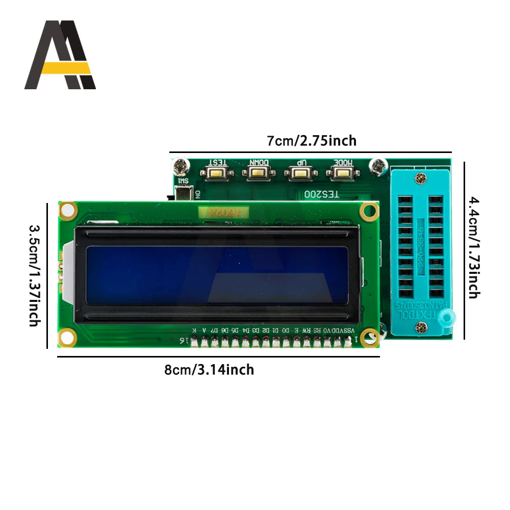 de circuito integrado testador ic dc 7 12v 03