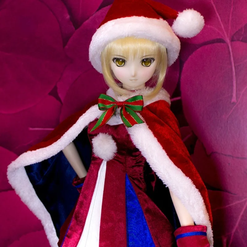 Estartek 1/3 индивидуальный красный Рождественский костюм для BJD SD DD куклы