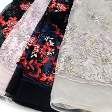 Стиль Французский Чистая кружевная ткань 3D цветок африканский тюль сетка кружевная ткань высокого качества африканская кружевная ткань LA1181