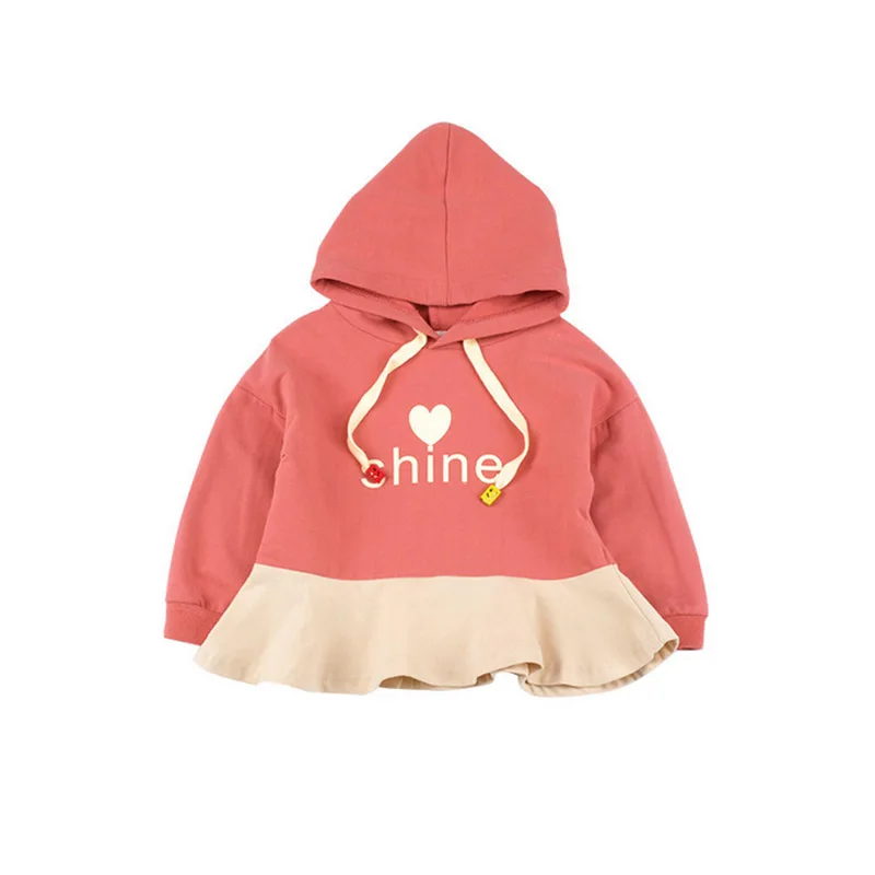 

Autumn Toddler Baby Girl Letter Print Outerwear Casual Long Sleeve Hoodie Sweatshirt Coat